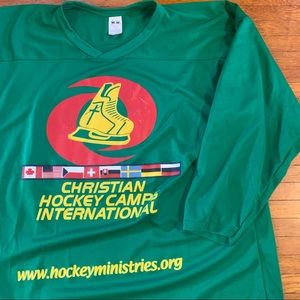 Vintage Christian Hockey Camp International Jersey